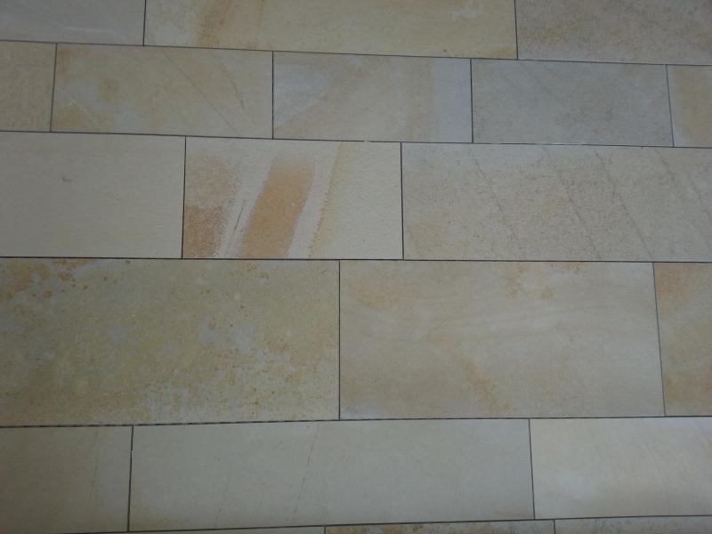 Fliesenverlegung Solnhofener Kalkstein